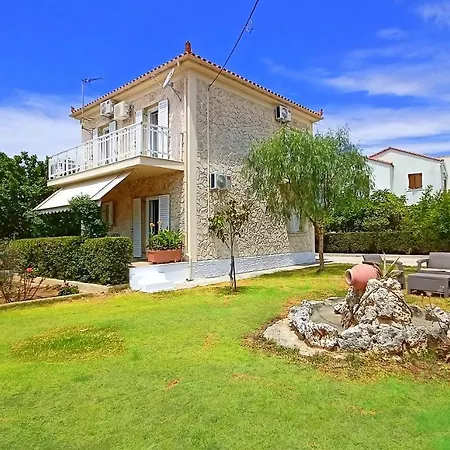 Villa Moriana Stone Villa, Panoramic View And Garden Lakíthra